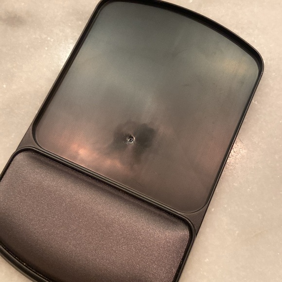 NWT* Fellowes 91741 Gel Wrist Rest & Mouse Pad Graphite/platinum - Picture 9 of 15